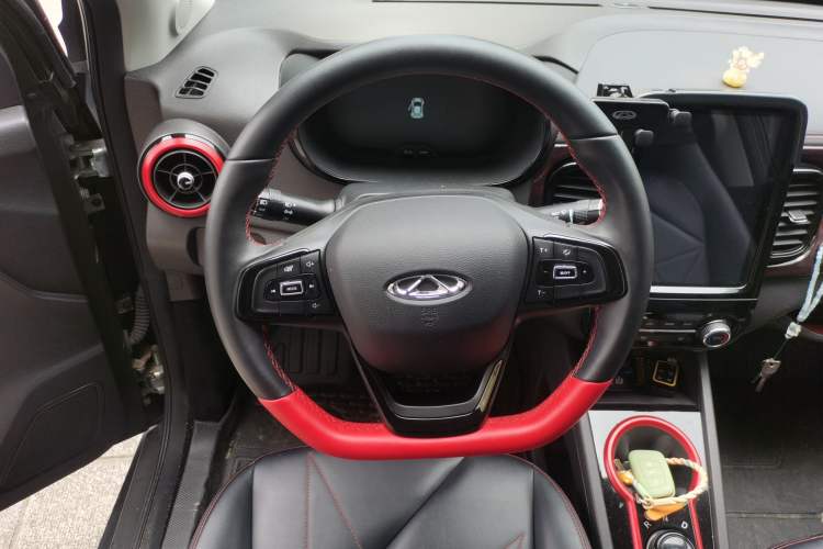 Used Chery QQ Little Ant 2023 251km True Love Edition Lithium Iron Phosphate Steering Wheel
