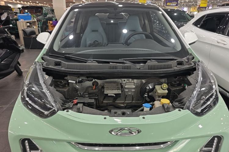 Used Chery QQ Little Ant 2023 251km True Love Edition Lithium Iron Phosphate Engine Bay