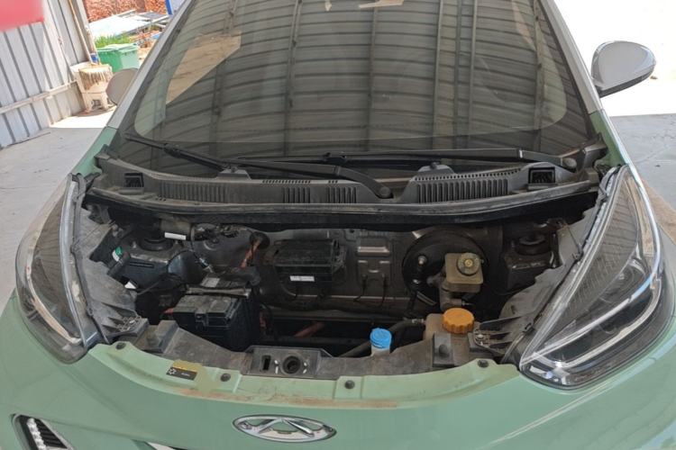 Used Chery QQ Little Ant 2023 251km True Love Edition Lithium Iron Phosphate Engine Bay
