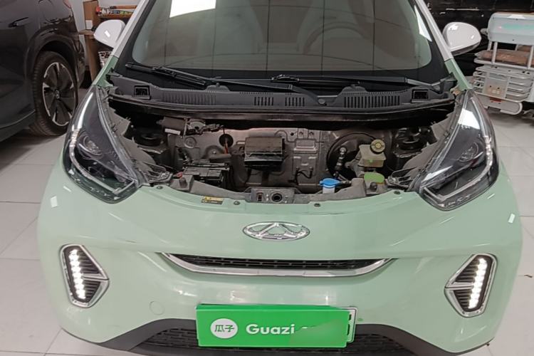Used Chery QQ Little Ant 2023 251km True Love Edition Lithium Iron Phosphate Engine Bay