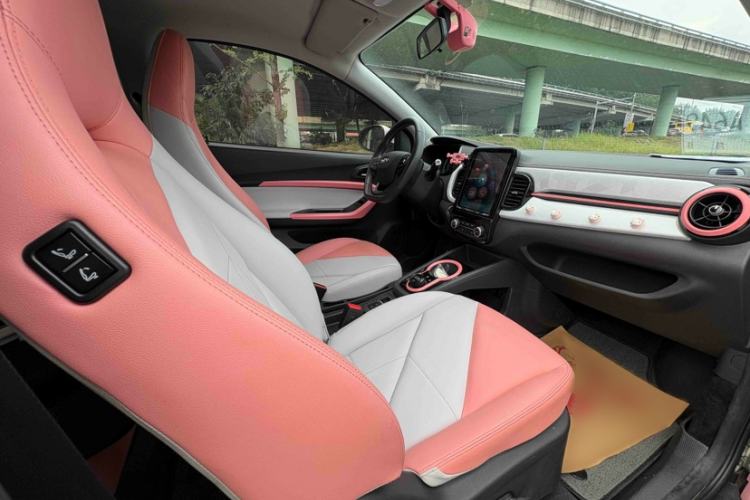 Used Chery QQ Little Ant 2023 251km True Love Edition Lithium Iron Phosphate Interior 2