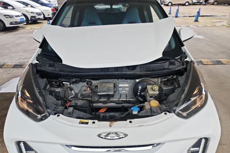 Used Chery QQ Little Ant 2023 301km True Love Plus Version Lithium Iron Phosphate Engine Bay