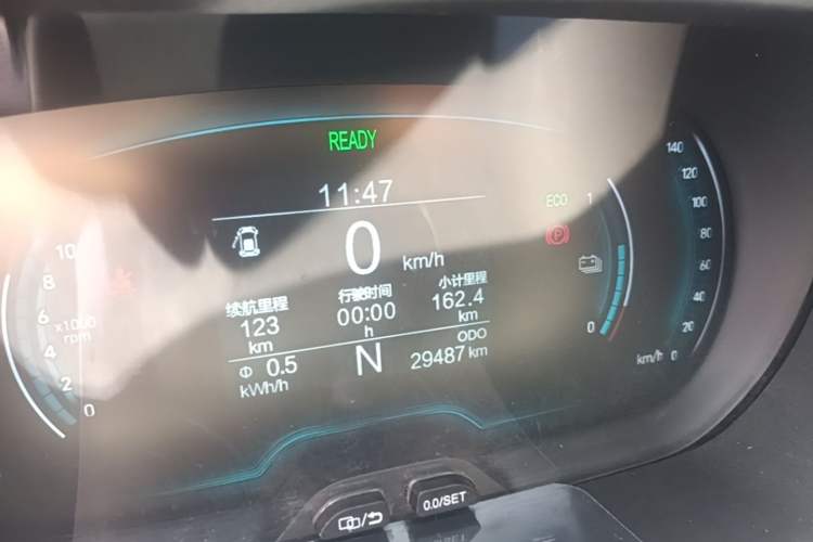 Used Chery QQ Little Ant 2023 Updated Version 251 km Love Edition Lithium Iron Phosphate Instrument Cluster