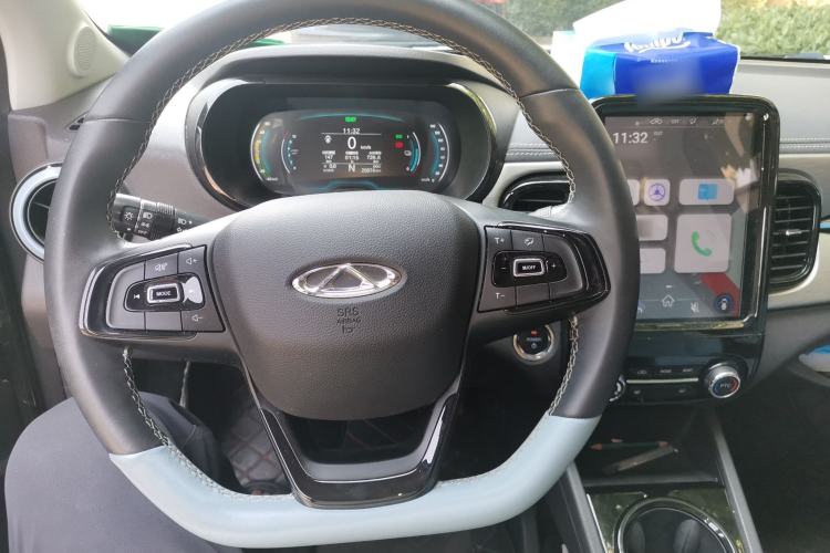 Used Chery QQ Little Ant 2023 Updated Version 251 km Love Edition Lithium Iron Phosphate Steering Wheel