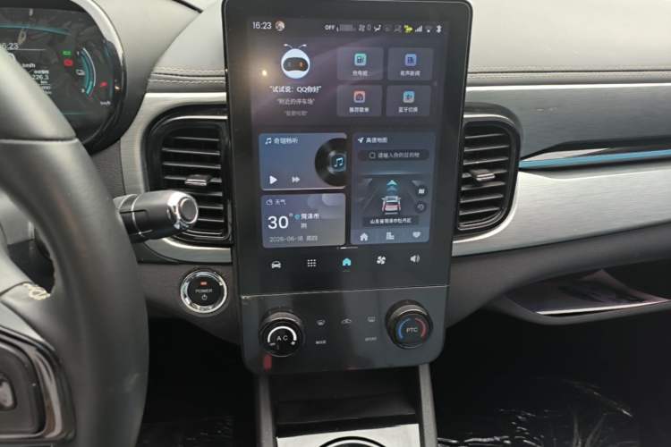 Used Chery QQ Little Ant 2024 251km True Love Edition Audio And AC Panel