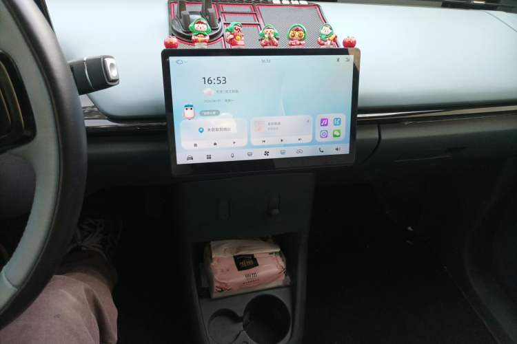Used Chery QQ Little Ant 2024 321km Love Edition Audio And AC Panel