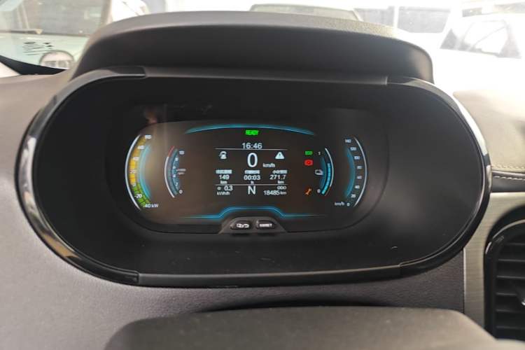 Used Chery QQ Little Ant 2024 Revised Version Youth Edition 251 km True Love Edition 25.05 kWh Instrument Cluster