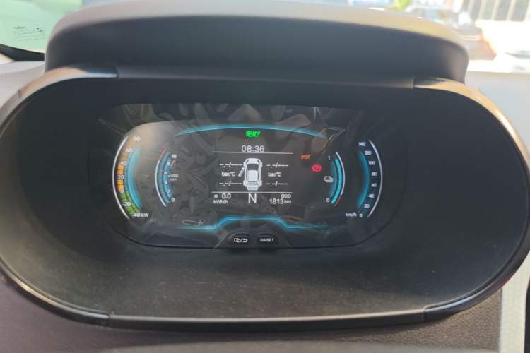 Used Chery QQ Little Ant 2024 Revised Version Youth Edition 251 km True Love Edition 25.05 kWh Instrument Cluster