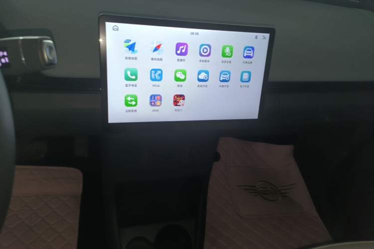 Used Chery QQ Little Ant 2024 Facelifted 321km Beloved Edition Audio And AC Panel