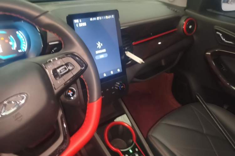 Used Chery QQ Little Ant 2024 Revised Version Youth Edition 251 km True Love Edition 25.05 kWh Audio And AC Panel