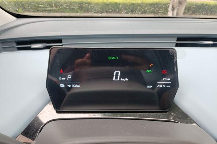 Used Chery QQ Little Ant 2024 Refreshed Version Youth Edition 321 km Beloved Edition 29.23 kWh Instrument Cluster
