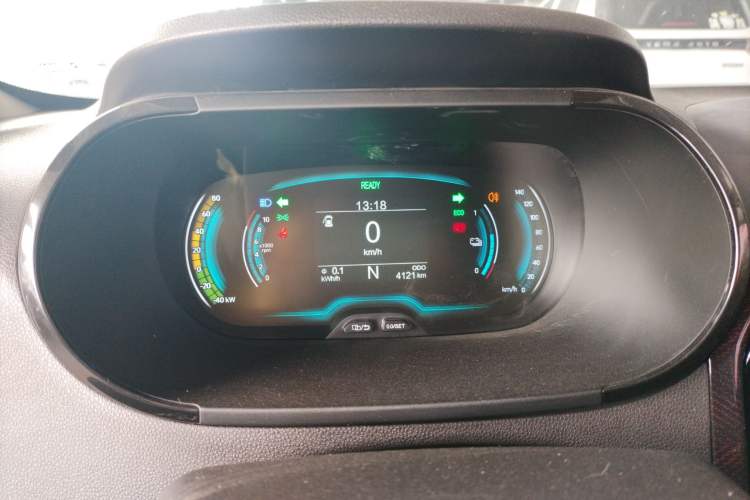 Used Chery QQ Little Ant 2024 Revised Version Youth Edition 251 km True Love Edition 25.05 kWh Instrument Cluster