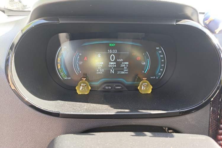 Used Chery QQ Little Ant 2024 Revised Version Youth Edition 251 km True Love Edition 25.05 kWh Instrument Cluster