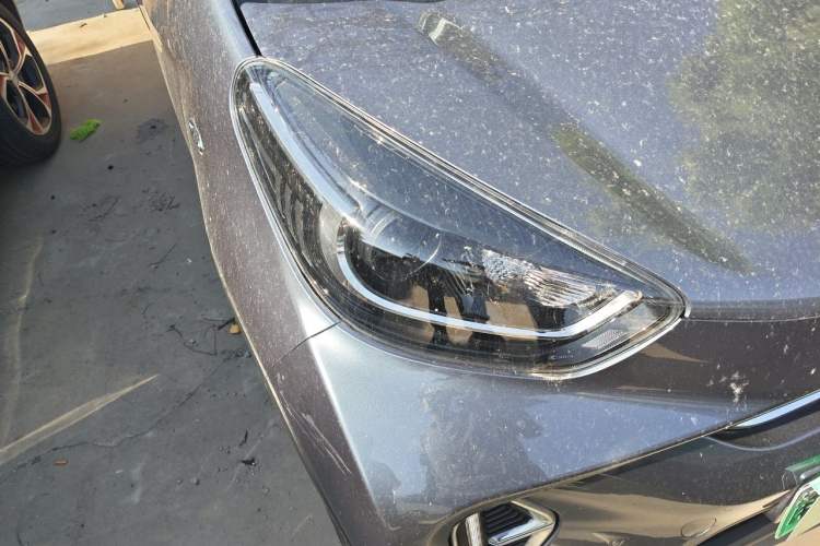 Used Chery QQ Little Ant 2024 Revised Version Youth Edition 251 km True Love Edition 25.05 kWh Right Front Headlight