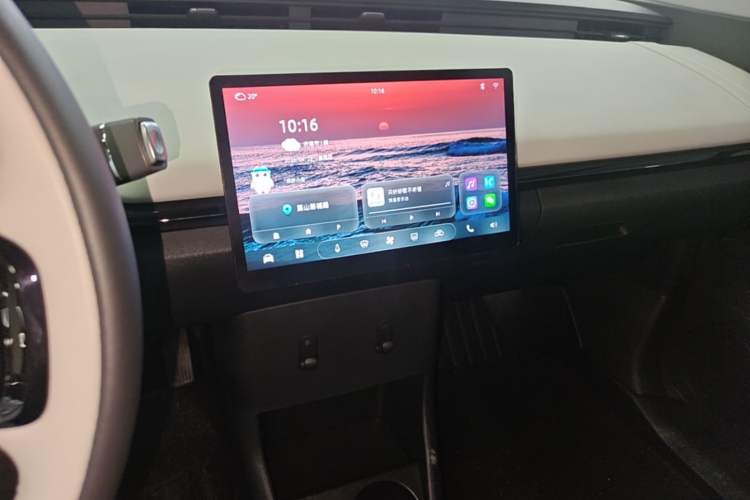 Used Chery QQ Little Ant 2024 Facelifted 321km Beloved Edition Audio And AC Panel