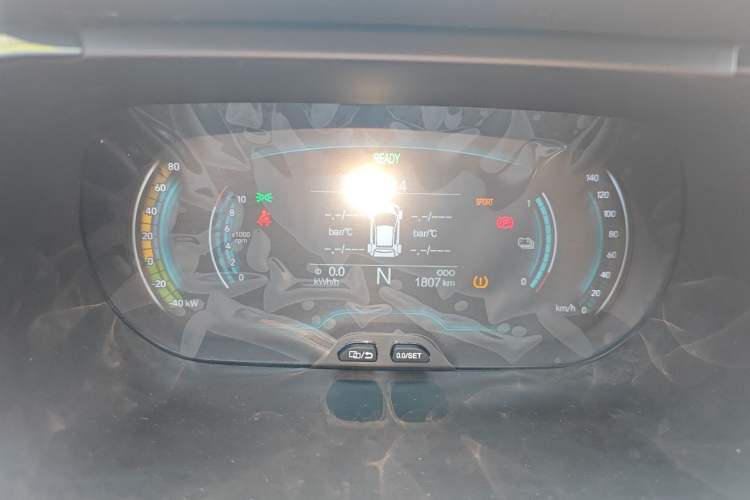 Used Chery QQ Little Ant 2024 Revised Version Youth Edition 251 km True Love Edition 25.05 kWh Instrument Cluster