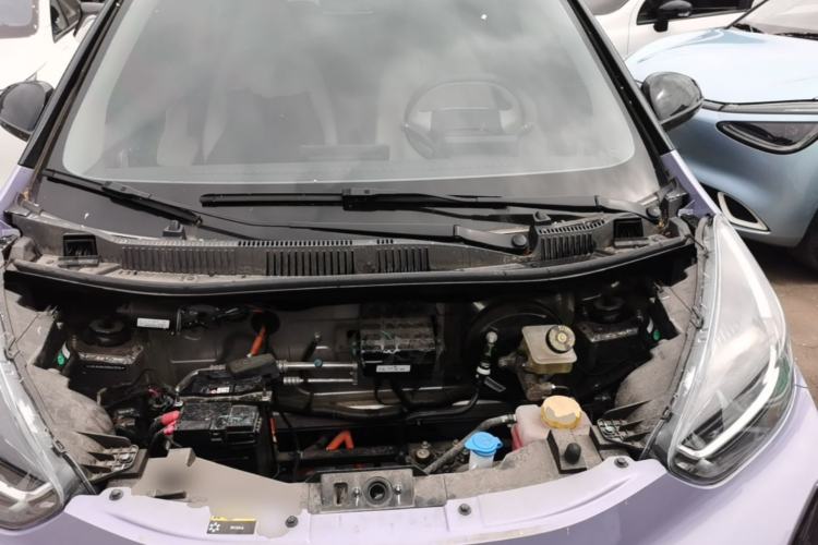 Used Chery QQ Little Ant 2024 Refreshed Version Youth Edition 321 km Beloved Edition 29.23 kWh Engine Bay