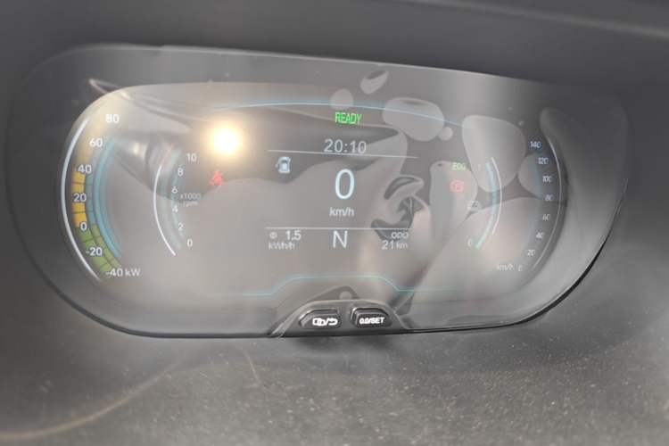 Used Chery QQ Little Ant 2024 Revised Version Youth Edition 251 km True Love Edition 25.05 kWh Instrument Cluster