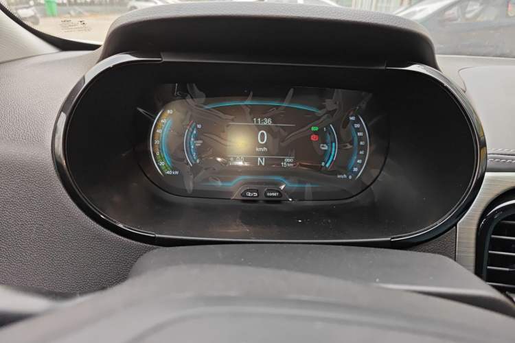 Used Chery QQ Little Ant 2024 Revised Version Youth Edition 251 km True Love Edition 25.05 kWh Instrument Cluster