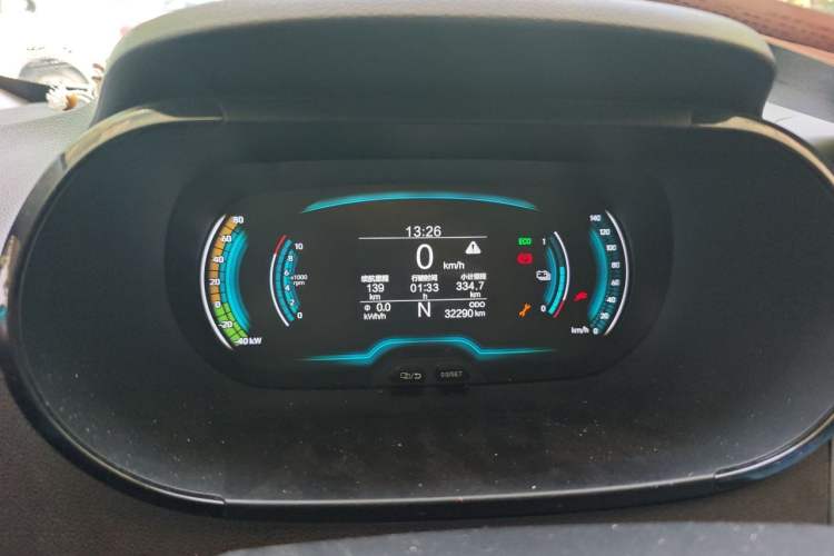 Used Chery QQ Little Ant 2024 Youth Edition 251km True Love Edition 23.99 kWh Instrument Cluster
