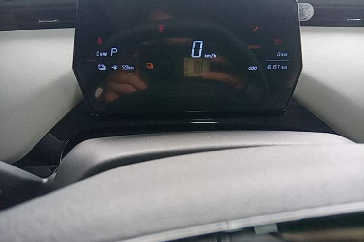 Used Chery QQ Little Ant 2024 Youth Edition 321km Only Love Version 29.23 kWh Instrument Cluster