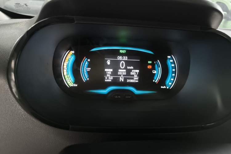 Used Chery QQ Little Ant 2024 Revised Edition Youth Version 251 km True Love Edition 23.99 kWh Instrument Cluster