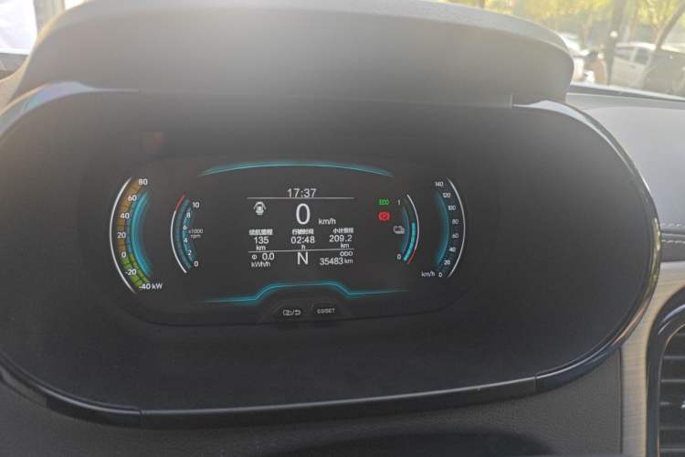 Used Chery QQ Little Ant 2024 Edition Youth Version 251km True Love Edition 25.05 kWh Instrument Cluster