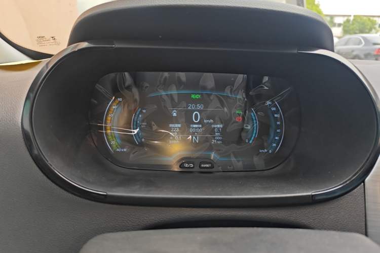 Used Chery QQ Little Ant 2024 Revised Version Youth Edition 251 km True Love Edition 25.05 kWh Instrument Cluster