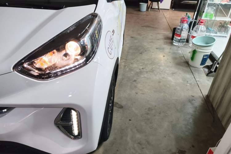Used Chery QQ Little Ant 2024 Revised Version Youth Edition 251 km True Love Edition 25.05 kWh Left Front Headlight