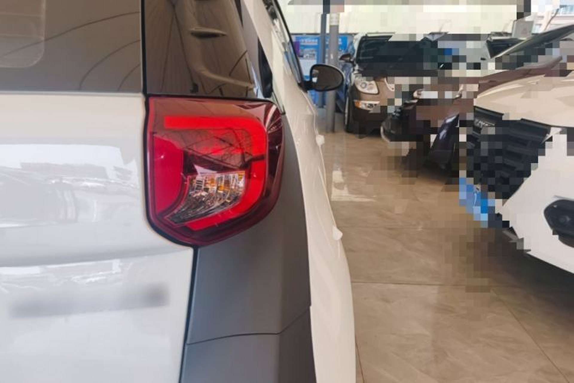 Used Chery QQ Little Ant 2024 Revised Version Youth Edition 251 km True Love Edition 25.05 kWh Right Rear Taillight