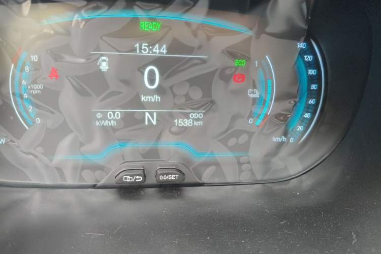 Used Chery QQ Little Ant 2025 Model, 251km Favorite Edition, 25.05kWh Odometer Close Up