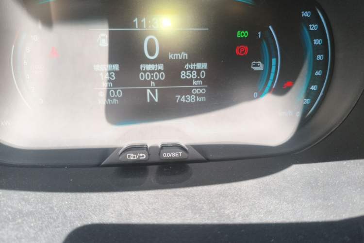 Used Chery QQ Little Ant 2025 Model, 251km Favorite Edition, 25.05kWh Odometer Close Up