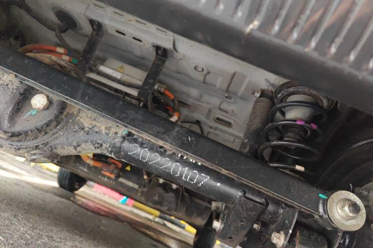 Used Chery QQ Ice Cream 2022 Pudding Model Chassis Rear