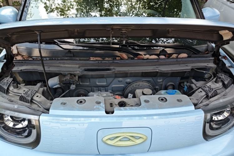 Used Chery QQ Ice Cream 2022 170km Sundae Phosphate Lithium-Ion Engine Bay