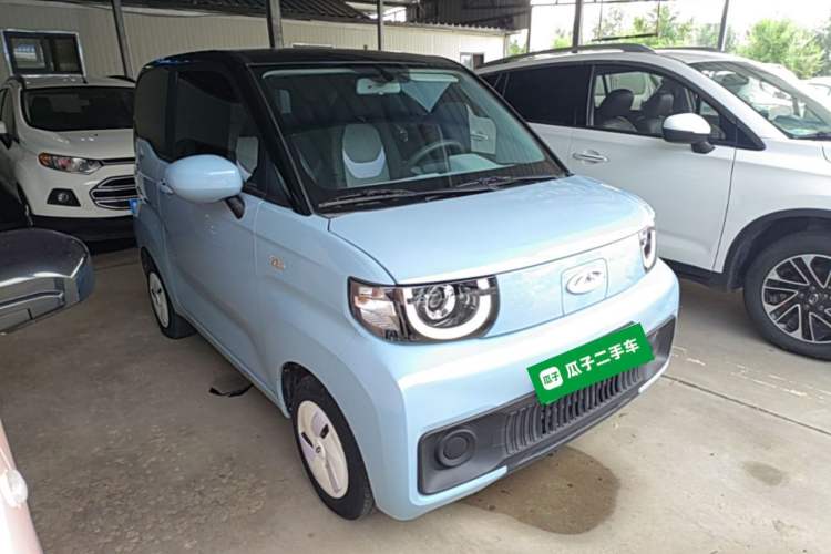 Used Chery QQ Ice Cream 2022 170km Sundae Phosphate Lithium-Ion Front Right 45 Deg
