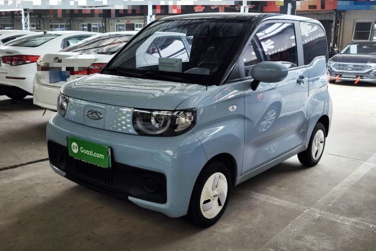 Used Chery QQ Ice Cream 2022 170km Sundae Phosphate Lithium-Ion Guazi used car, China used car export, Used car for sale, Used Chery QQ cars, Cheapest cars for sale, Electric vehicle, New energy car
