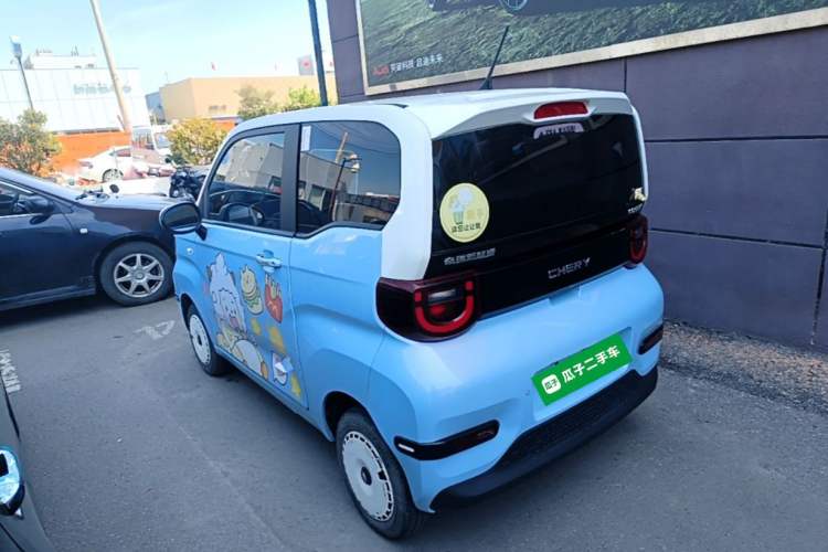 Used Chery QQ Ice Cream 2022 170km Sundae Phosphate Lithium-Ion Rear Left 45 Deg