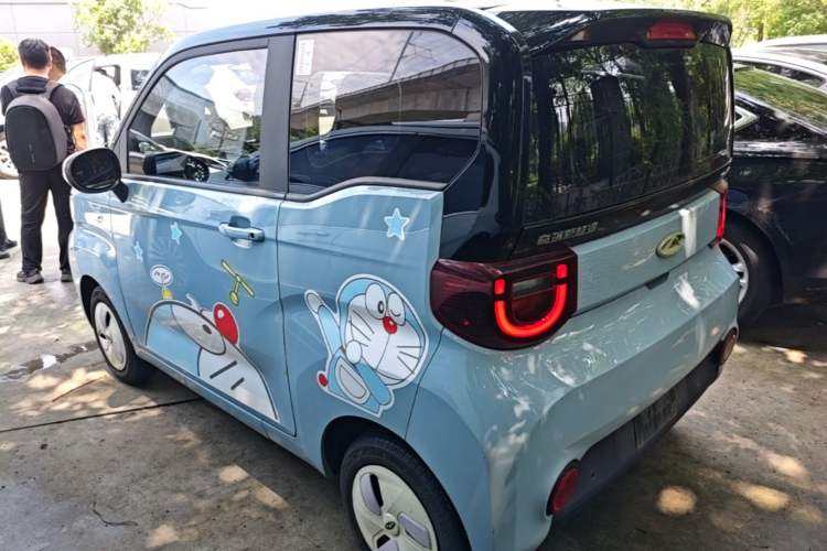 Used Chery QQ Ice Cream 2022 170km Sundae Phosphate Lithium-Ion Rear Left 45 Deg