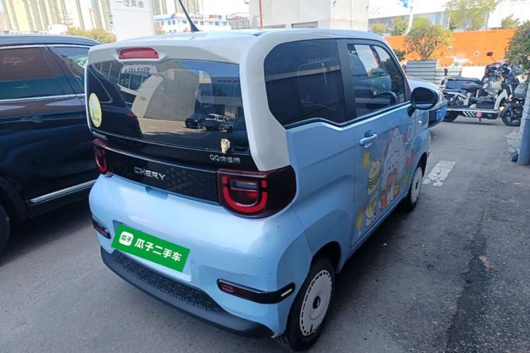 Used Chery QQ Ice Cream 2022 170km Sundae Phosphate Lithium-Ion Rear Right 45 Deg