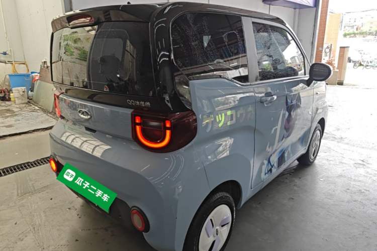 Used Chery QQ Ice Cream 2022 170km Sundae Phosphate Lithium-Ion Rear Right 45 Deg