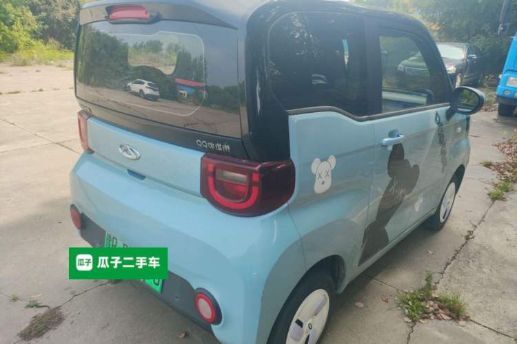 Used Chery QQ Ice Cream 2022 170km Sundae Phosphate Lithium-Ion Rear Right 45 Deg