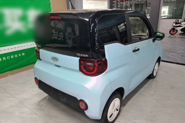 Used Chery QQ Ice Cream 2022 170km Sundae Phosphate Lithium-Ion Rear Right 45 Deg