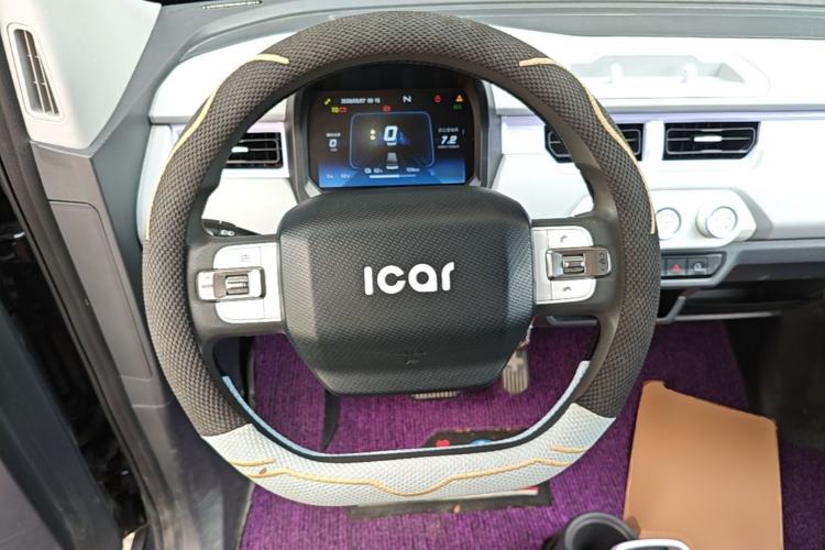 Used Chery QQ Ice Cream 2022 170km Sundae Phosphate Lithium-Ion Steering Wheel