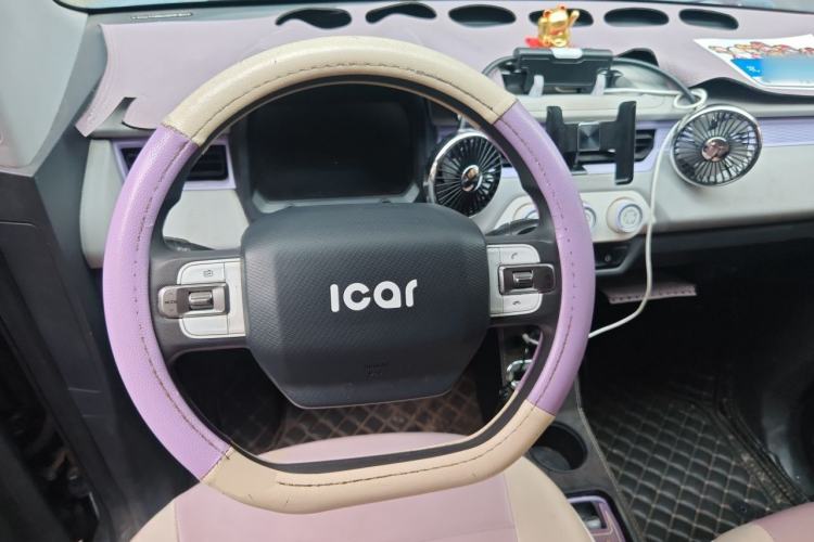 Used Chery QQ Ice Cream 2022 170km Sundae Phosphate Lithium-Ion Steering Wheel