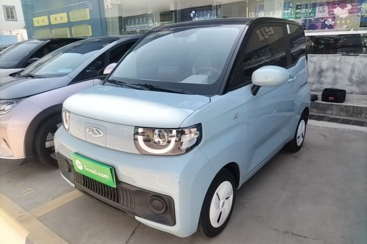 Used Chery QQ Ice Cream 2022 170km Sundae Phosphate Lithium-Ion Guazi used car, China used car export, Used car for sale, Used Chery QQ cars, Cheapest cars for sale, Electric vehicle, New energy car
