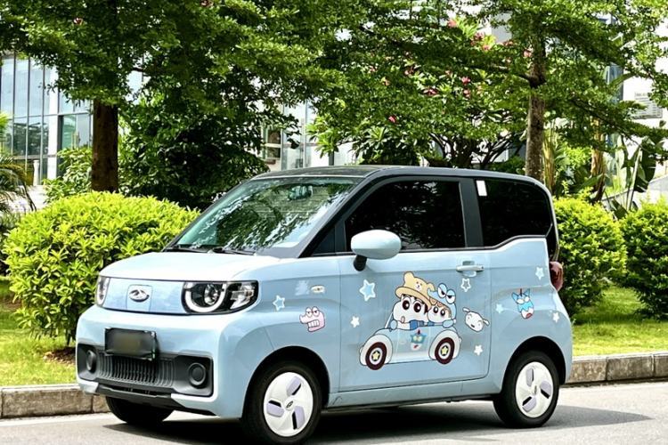 Used Chery QQ Ice Cream 2022 170km Sundae Phosphate Lithium-Ion Guazi used car, China used car export, Used car for sale, Used Chery QQ cars, Cheapest cars for sale, Electric vehicle, New energy car