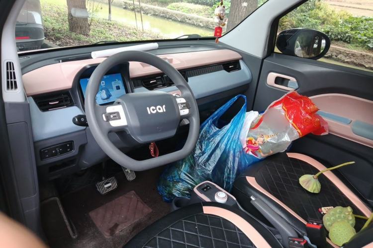 Used Chery QQ Ice Cream 2022 170km Sundae Ternary Lithium Center Console