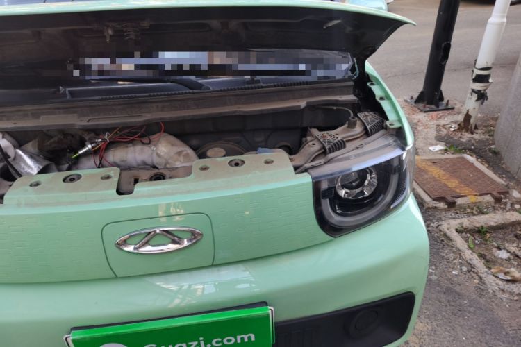 Used Chery QQ Ice Cream 2022 120km Conical Shape Lithium Iron Phosphate Engine Bay Left