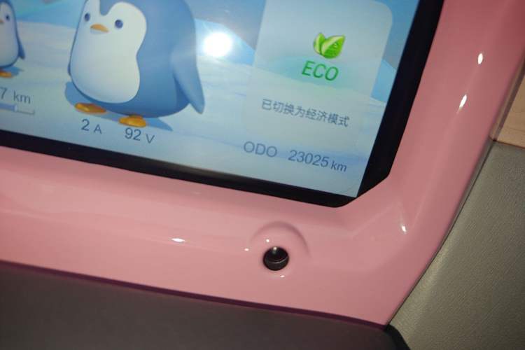 Used Chery QQ Ice Cream 2022 170km Sundae Phosphate Lithium-Ion Odometer Close Up