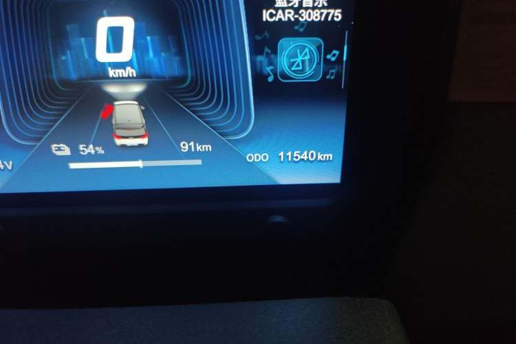 Used Chery QQ Ice Cream 2022 170km Sundae Phosphate Lithium-Ion Odometer Close Up